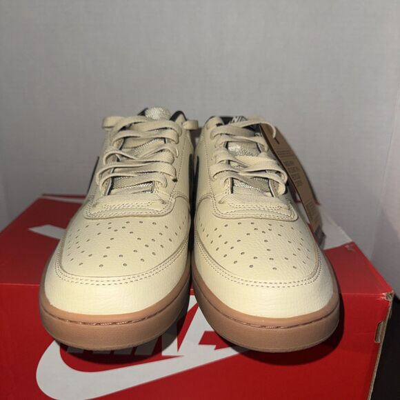 Nike Court Vision Low Light Khaki Sequoia Gum Shoes HV4506-200 Mens 9.5 main image 4